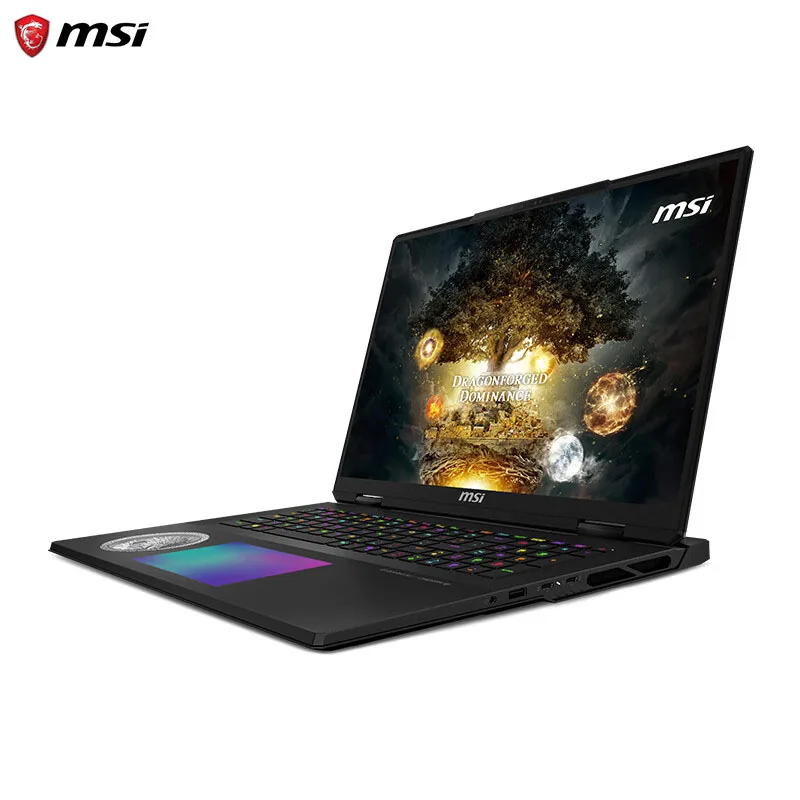 Игровой ноутбук MSI Titan 18 HX Dragon Edition Norse Myth дюймов UHD 4K мини-светодиод 120 Гц Ultra 9-285HX 96