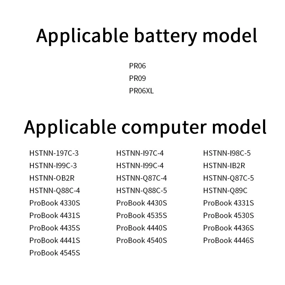 Фото Аккумулятор 633805-001 для HP ProBook 4540S 4530S 4440S 4430S 6460B 643809 -001 PR06 PR06 PR06 - db2r HSTN-ib2r HSTN-lb2r HSTN-ob2r 633733-1A1 633733-241 №2