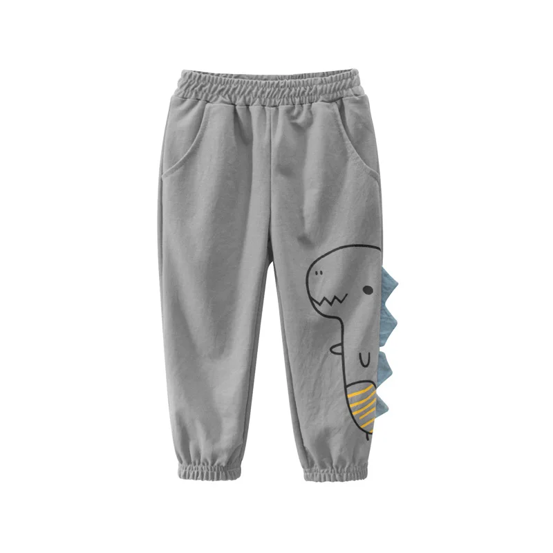 Summer New Boy's Anti-mosquito Pants Cartoon Dinosaur Kids Thin Casual Air-conditioned Pants Baby Long Trousers Children