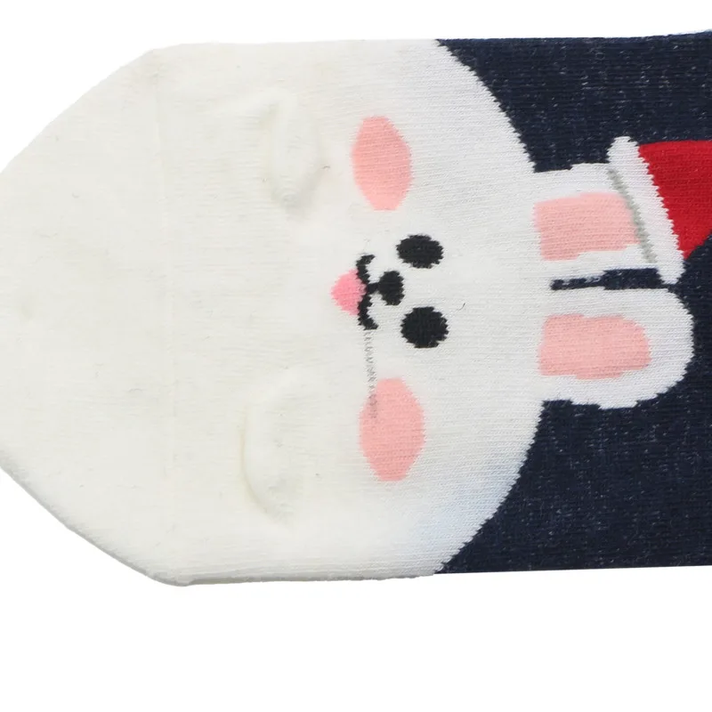 1 пара женские носки в горошек с принтом |