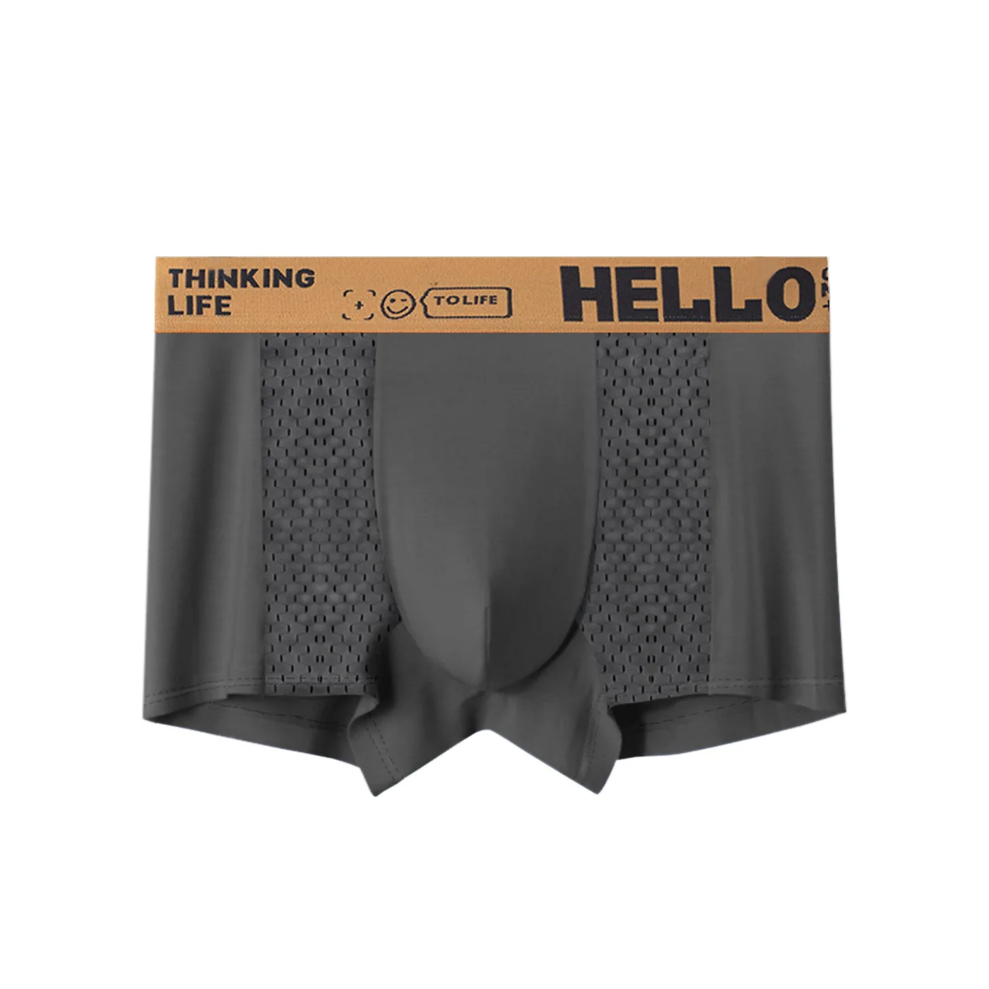 Cuppedia Men's Underwear Men's Ice Mesh Mesh Boxer Shorts