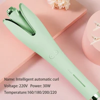 hair styling tool portable curling iron automatic hair curler rotate wave styler curling iron ceramic heating lcd display