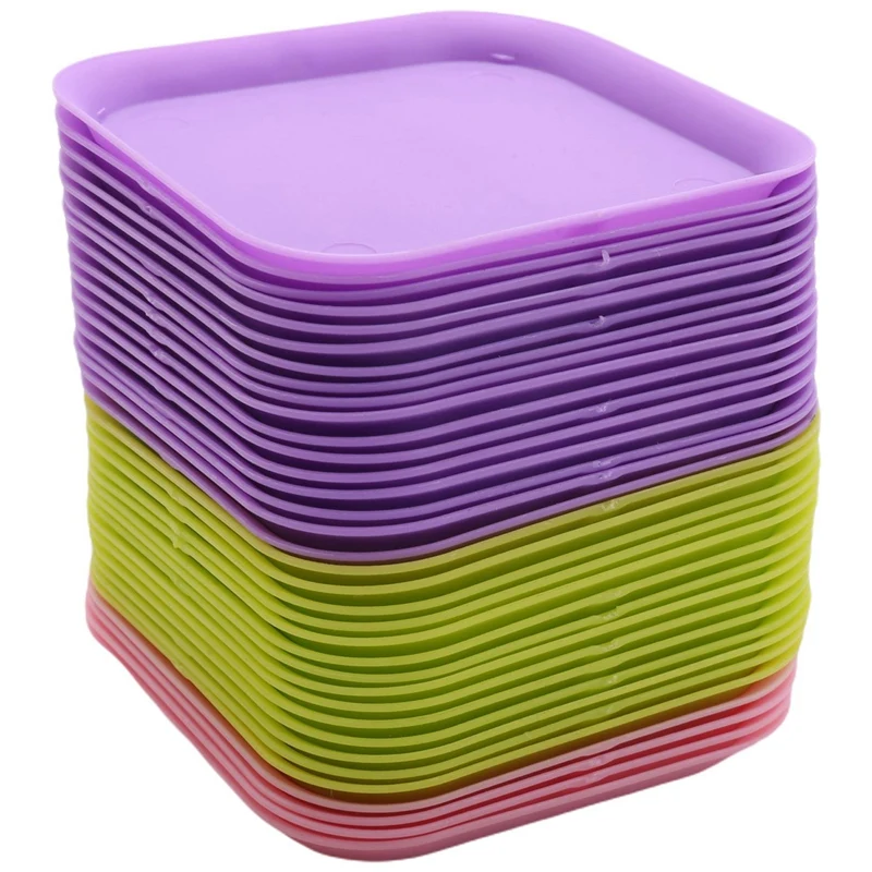 Акция! 35 горшков для комнатных растений пластиковые цветочные горшки с