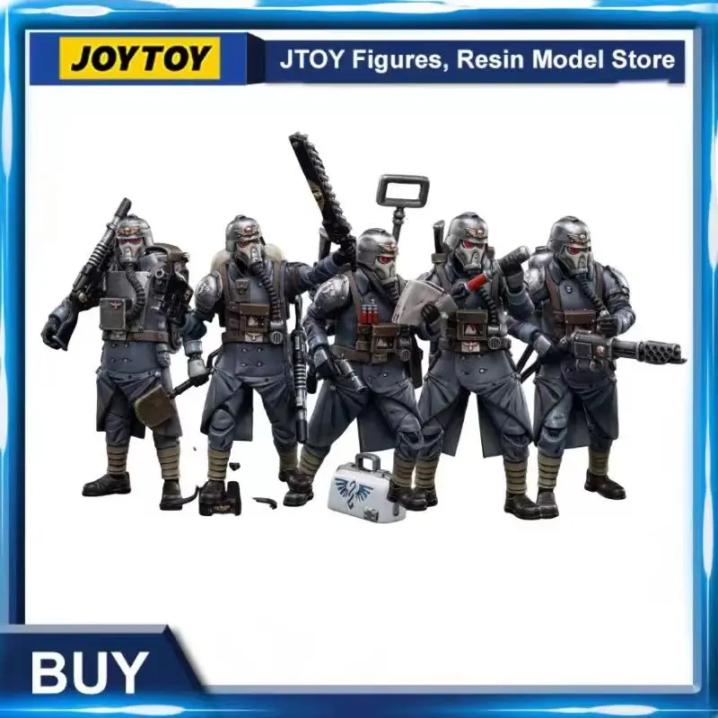 

[В наличии] экшн-фигурка JOYTOY 1/18 (5 шт./комплект) Коллекционная военная модель из аниме «смерти корпс Крига», бесплатная доставка