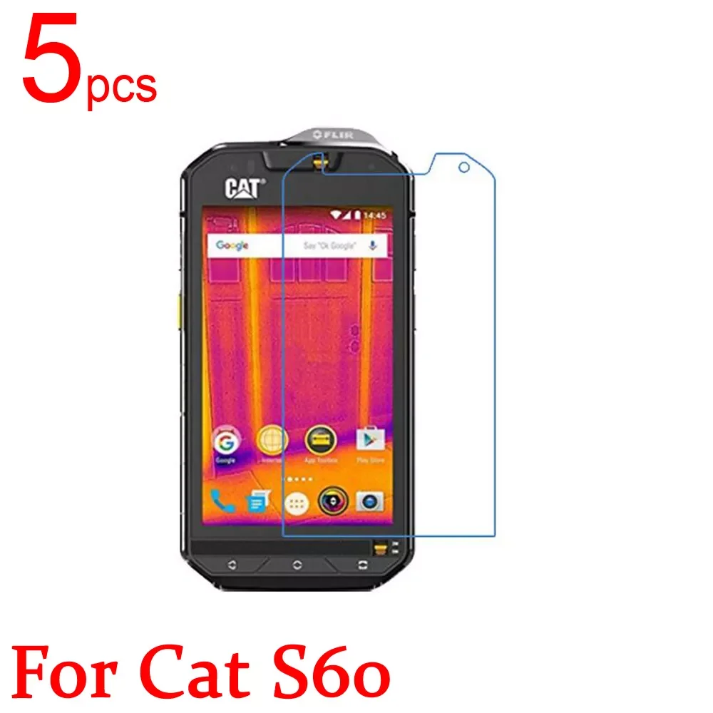 

5pcs glossy Ultra Clear/Matte/Nano anti-Explosion LCD Screen Protector Film Cover For Cat S60 S30 Protective Film + cloth