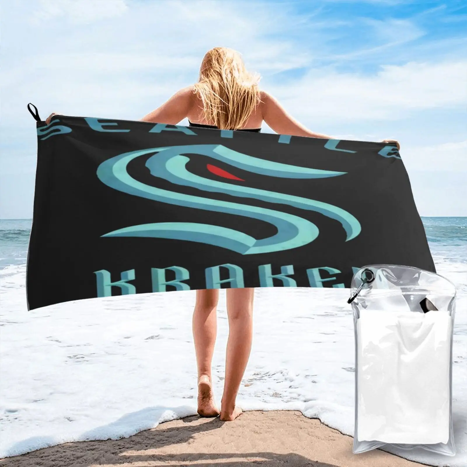 

Release The Kraken 1Seattle Ice Hockey Beach Towel Towels Large Beach Towels Sauna Beach Towel Towels Terry Towels Towel Beach