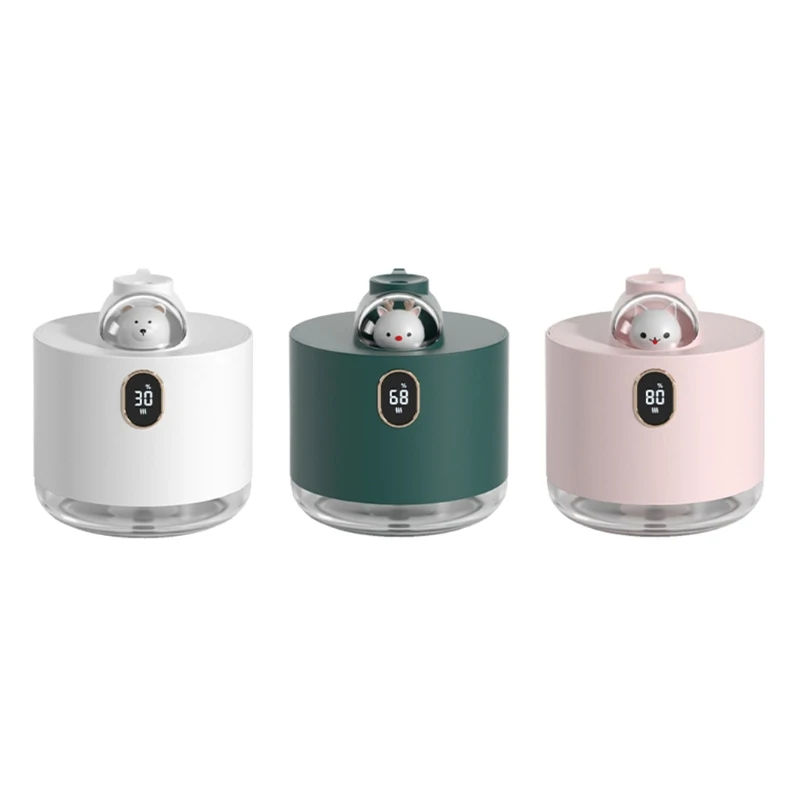

Portable Mini Humidifier, 500ml Small Cool Mist Humidifier for Baby Bedroom Travel Office, 2 Mist Modes, Super Quiet