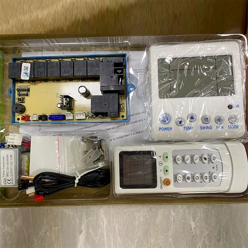 

Панель управления для кондиционера, панель управления, компьютерная плата, Модифицированная с ЖК-дисплеем с подсветкой, универсальная система управления