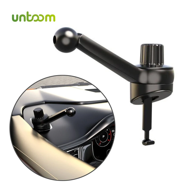 

Untoom Upgrade Air Vent Car Phone Holder Clip Universal 17mm Ball Head for Car Phone Stand Gravity Magnetic Mobile Phone Support