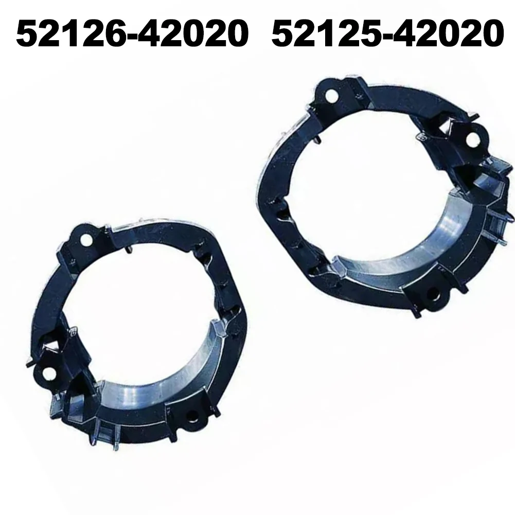 Противотуманная фоторамка для Toyota Rav4 2006 2009 черная отделка OE сертифицированная