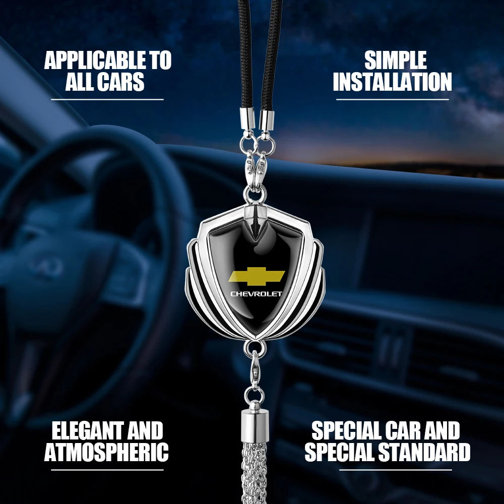 

1x Car Accessories Interior Pendant Auto Rearview Mirror Ornaments Birthday Gift Auto Decoration For Chevrolet Cruze Lacetti