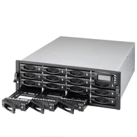 16 32 64 Bay NAS Storage Server SAS SATA RAID Enterprise Network Storage File Server Private Cloud Data AI Media 12Gb SAS