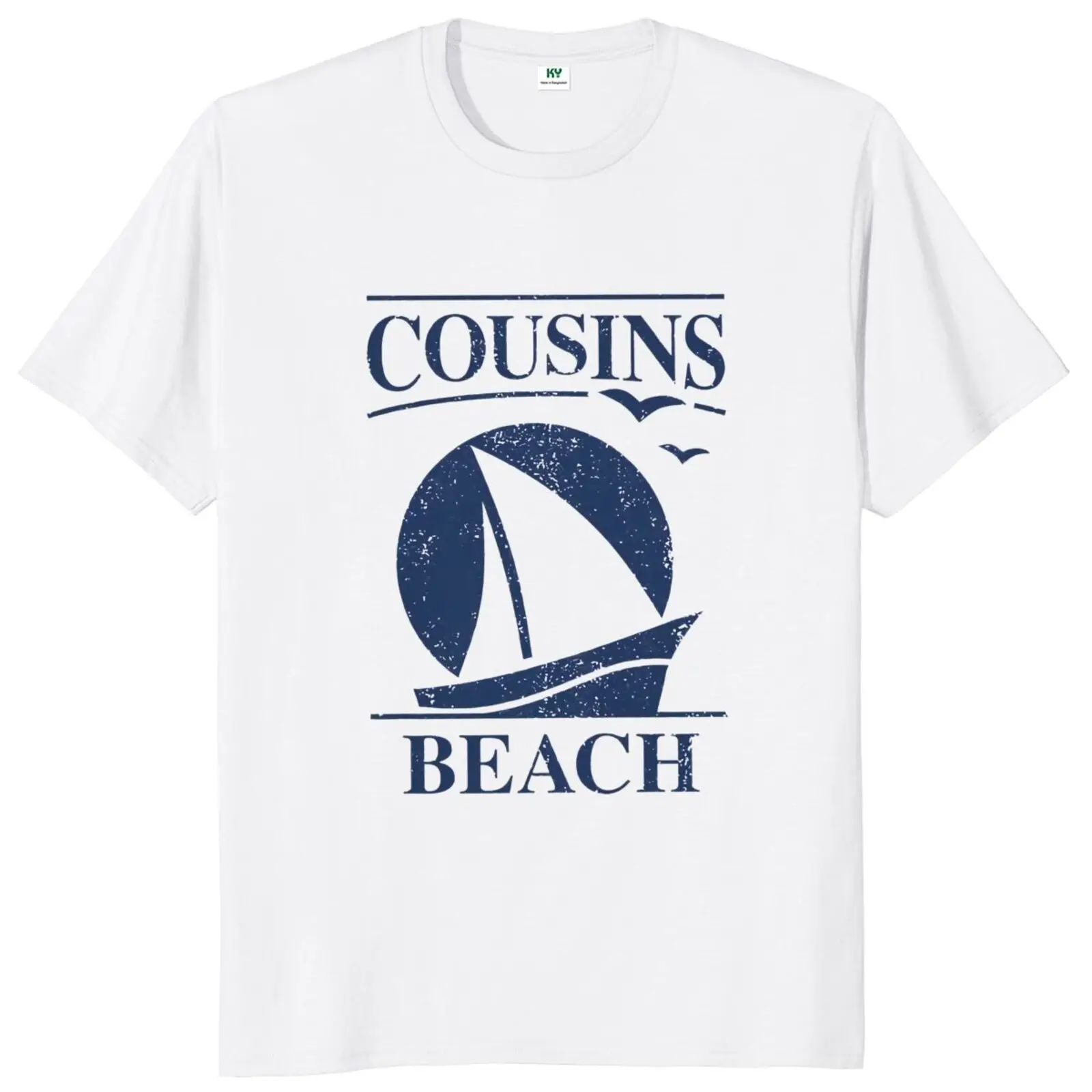 

The Summer I Turned Pretty T-shirt Adult Romance Drama TV Series Boat Cousins Beach Fans Tee Tops Summer Cotton Soft T Shirts