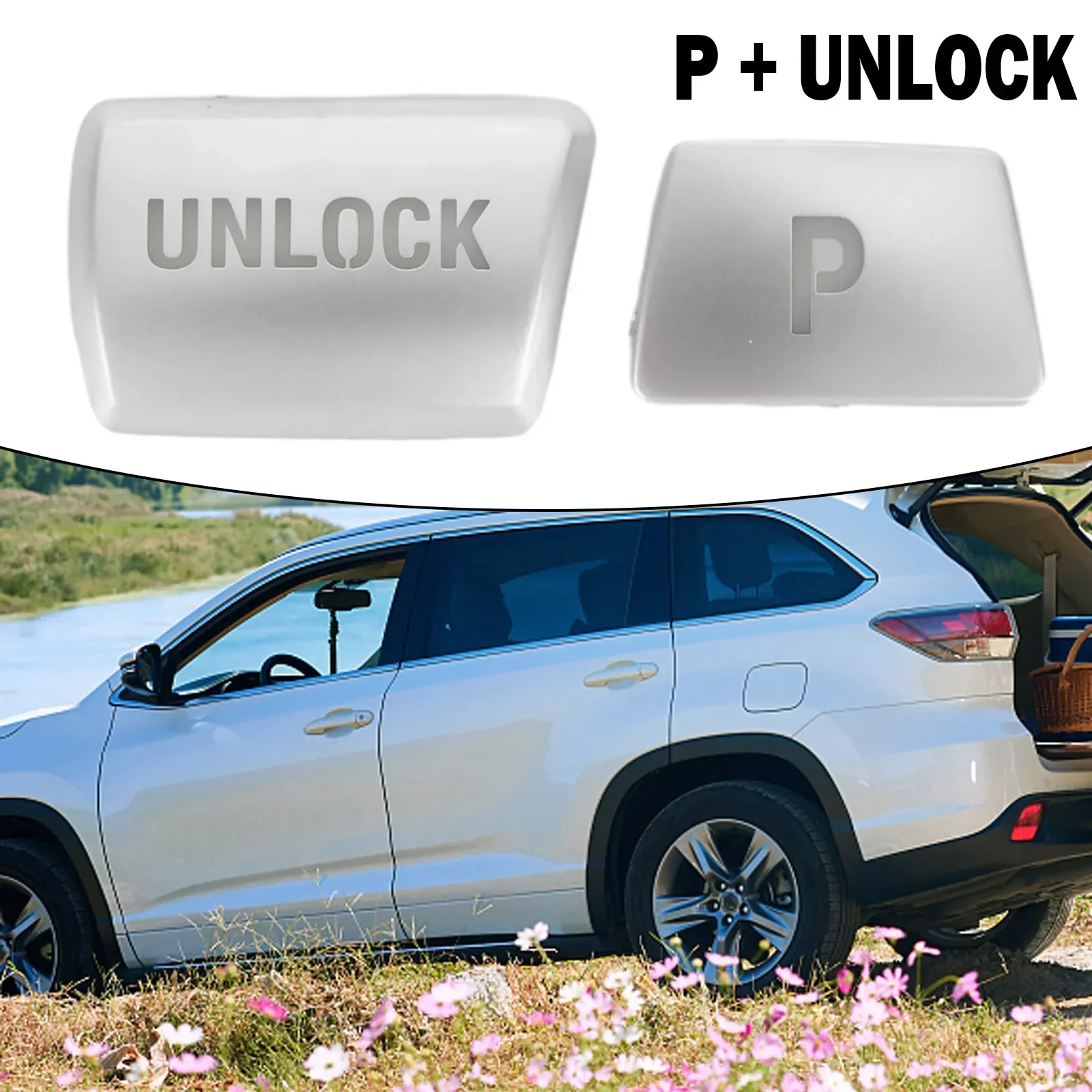 1 шт. ручка переключения передач P & UNLOCK накладка на кнопку для BMW X6 E70 E71 X3 2 3 4 5 7 с