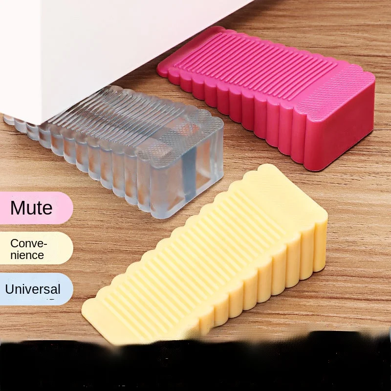 Ветрозащитная Противоударная дверная Стопорная силиконовая пробка для