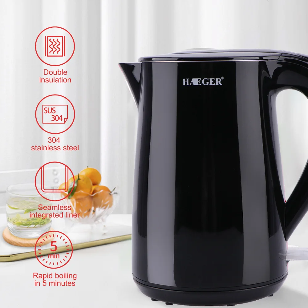 

Smart Kettle Portable Electric Kettle 1.8L 1850W Cup Thermos For Tea Electric Water Heater Tea Maker Kitchen Appliances Milk