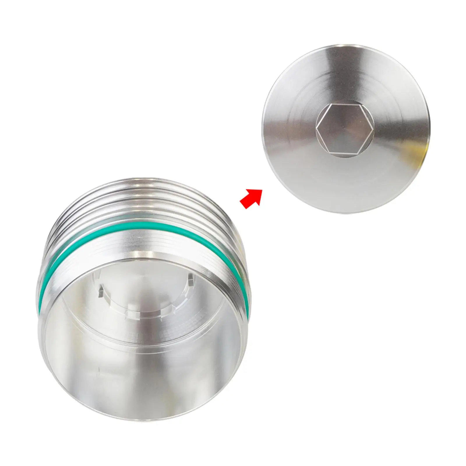 

Oil Filter Housing Replacement Durable Diameter 95mm Auto Parts Accessory Easy to Install Assembly for BMW N26 N55 N52 N53