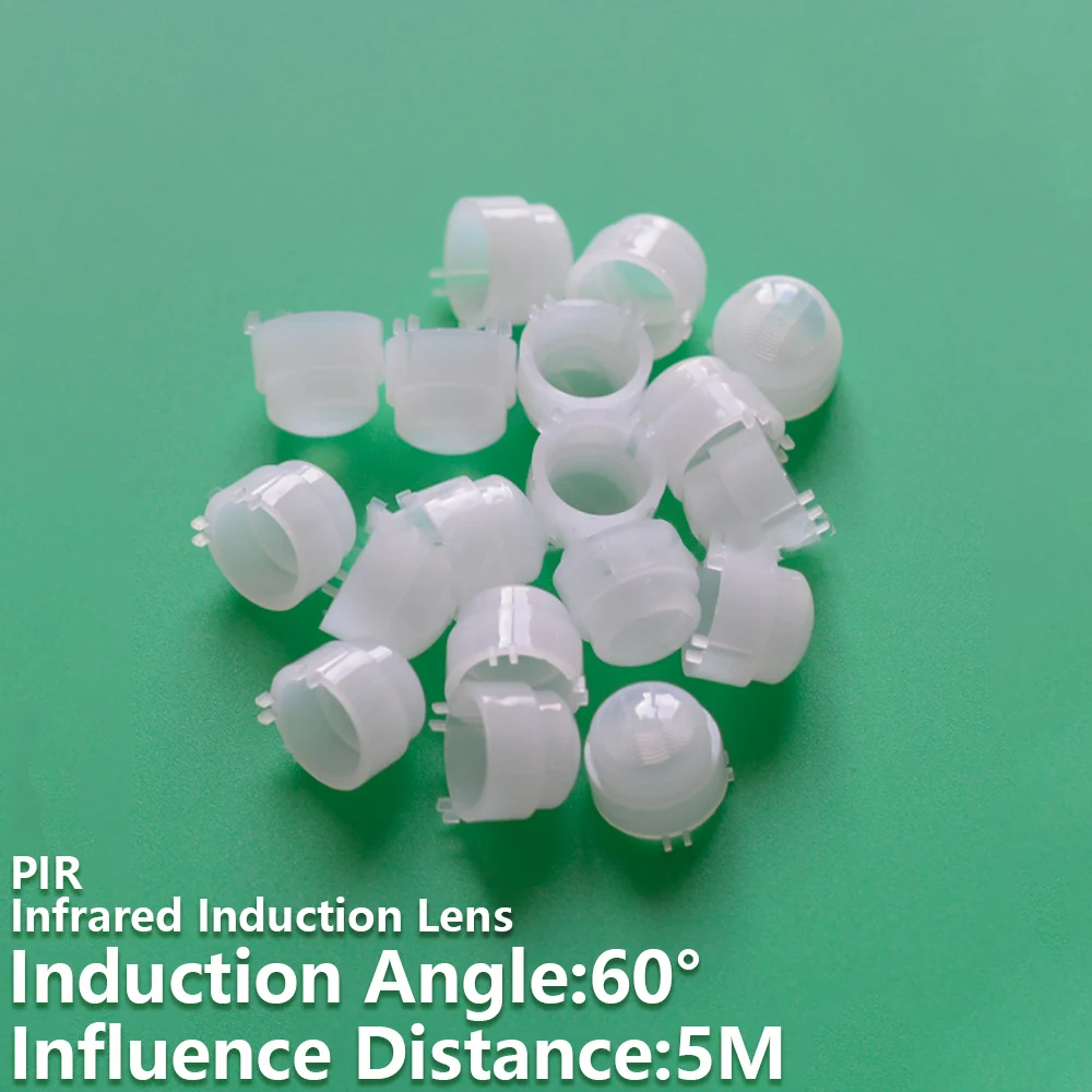 

Fresnel lens Infrared induction 60 ° induction angle 5M distance PIR lens high sensitivity Infrared sensing of human body