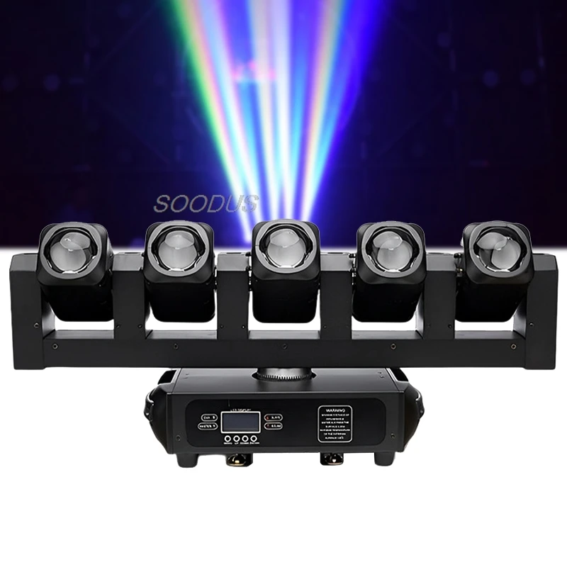 Проектор с подвижной головкой осветительный прибор 90 Вт рисунком текущей воды