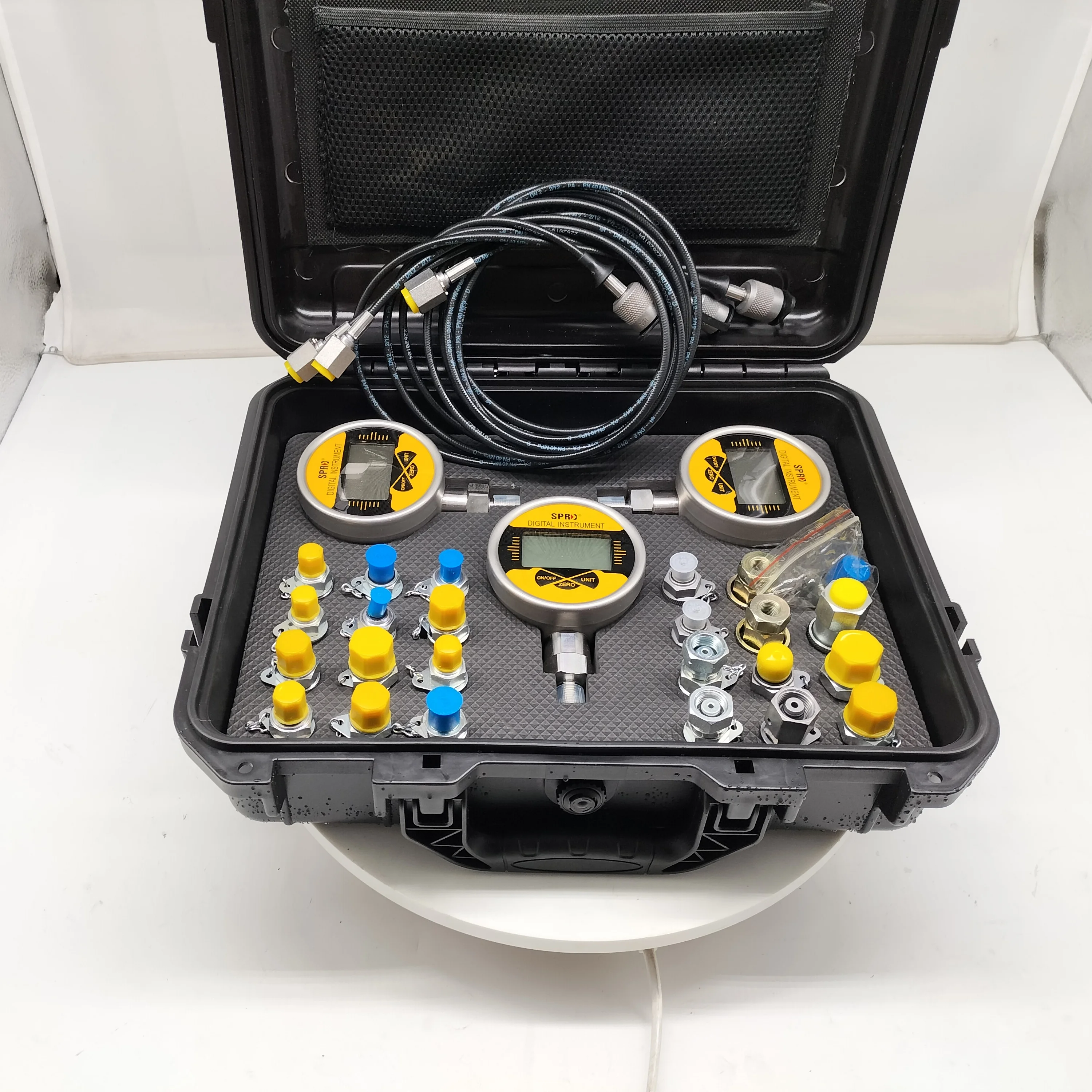 

Excavator part excavator hydraulic pressure test kit 0-60Mpa pressure gauges for digital/Electronic hydraulic pressure test kit