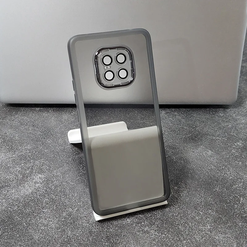 Чехол для Huawei Mate 20 Pro, чехол для телефона Huawei Mate 20, искусственная кожа, Прозрачный Силиконовый протектор для объектива камеры Mate20pro, чехол
