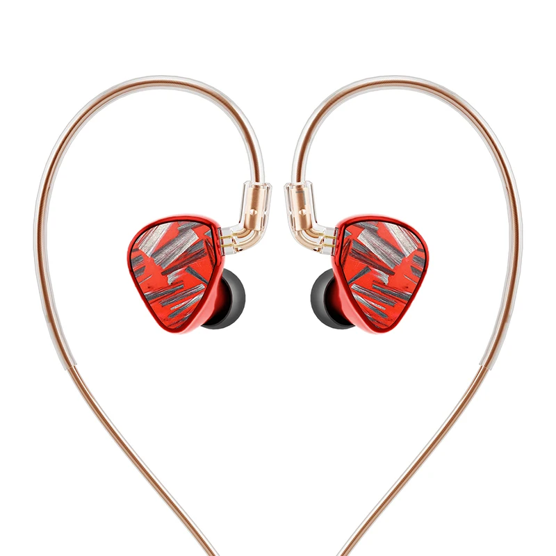 

Letshuoer x HBB EJ07M Kinda Lava edition shuoer EJ07M|10mm dynamic electrostatic BA driver hybrid IEM headphones 3.5 mm / 4.4 mm