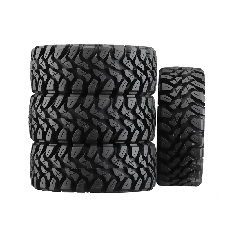 

4Pcs 64Mm 1.33 Inch Super Soft Rubber Wheel Tire Tyre For 1/18 1/24 RC Car Axial SCX24 AX24 Traxxas TRX4M FMS FCX24