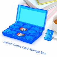for switch case accessories 24 in 1 game memory case holder for switch ns protective storage box