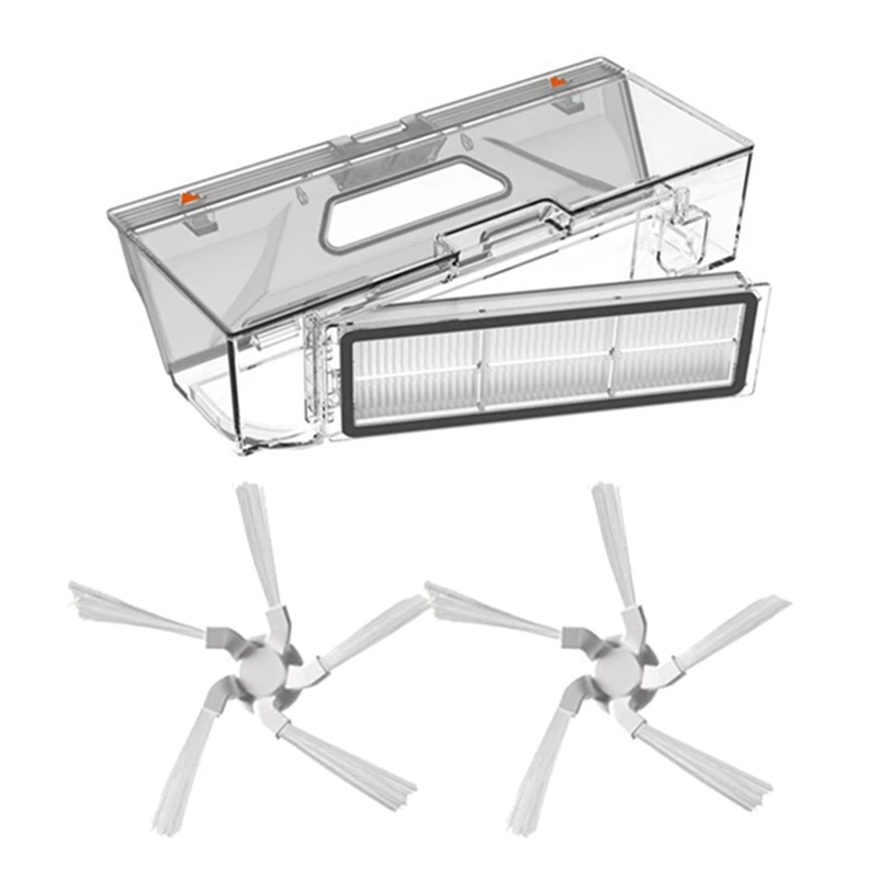 

Dust Box And Side Brush For Xiaomi Dreame W10 Robot Vacuum Cleaner Accessories Dust Box With Filter Replacement Parts