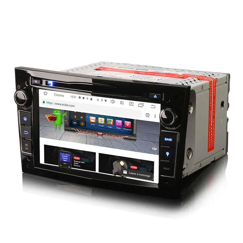 Автомобильный мультимедийный DVD-плеер 7 дюймов Android 10 0 GPS-радио для Opel/Vauxhall/Holden Tigra