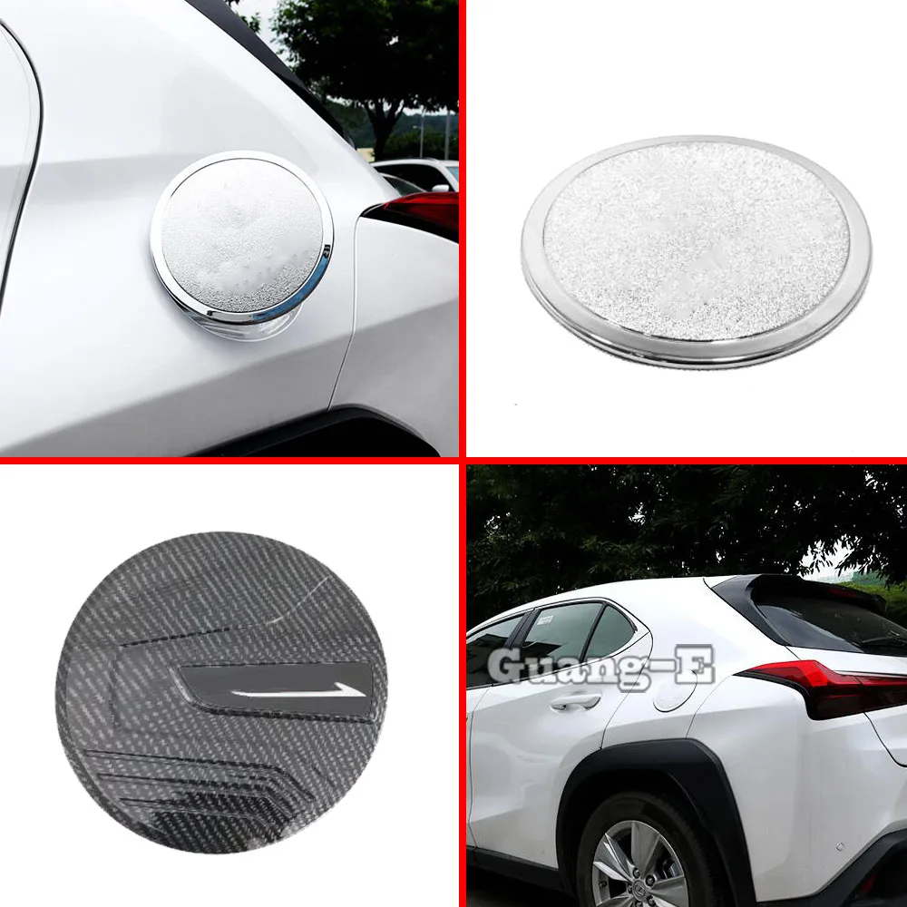 

Car Body Gas/Fuel/Oil Tank Cover Cap Stick Styling ABS Chrome Frame For Lexus UX200 UX260H UX 200/250H/260H 2019 2020 2021 2022