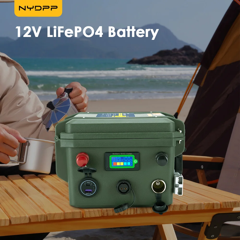 12 В 120 Ач 100 80 60 LiFePO4 аккумулятор lifepo4 battert литий-железо-фосфатный