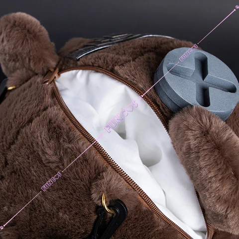 Сумка для косплея Corin Wickes Game Zenless Zone Zero Brown Bear, сумка через плечо, реквизит, аксессуары