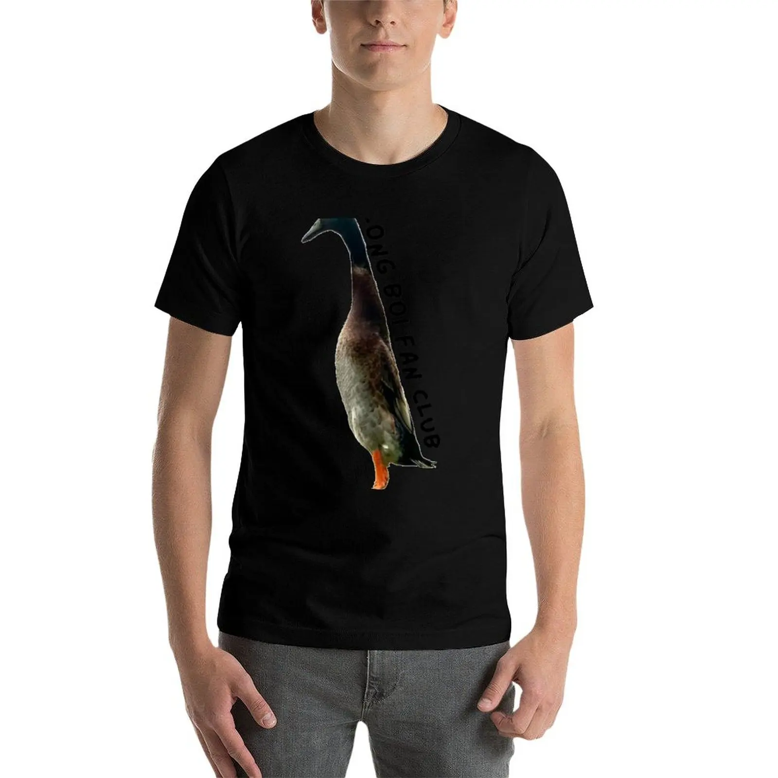 Длинная футболка Boi Fan Club Duck футболки с рисунком одежда больших размеров