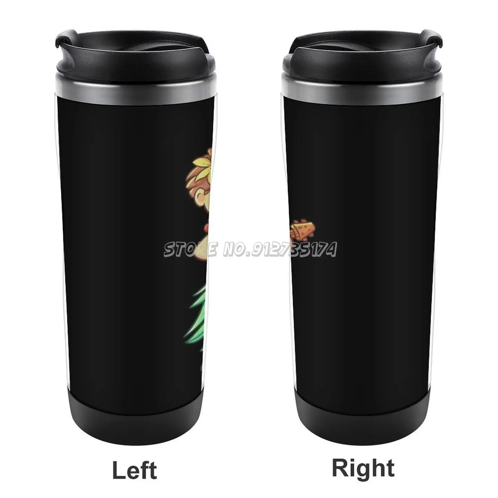 Hula Boy музыкальная дорожная чашка вакуумный изолированный Герметичный Термос