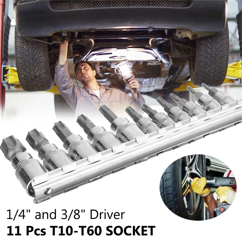 

Набор бит 11 шт./компл. 1/4 1/4 дюйма с шестигранной звездой