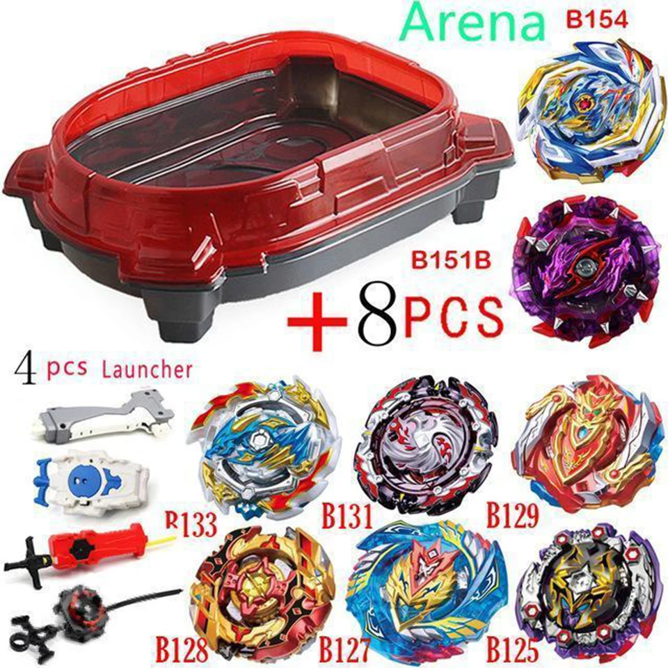 Набор Beyblade Burst с лаунчером игрушка со стартером и чемоданом для арены