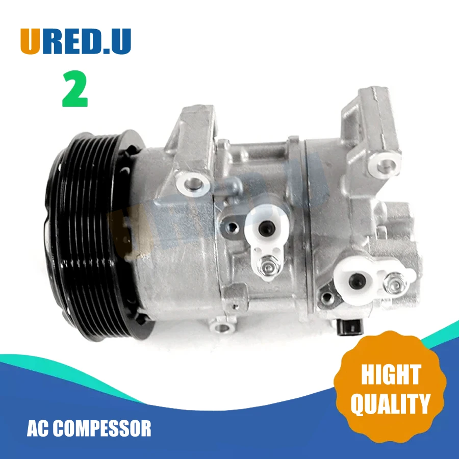 Фото Компрессор кондиционера 5SE12C 447260-1257 4472601257 447260-125 88310-42250 88310-02400 88310-42260 для TOYOTA AURIS RAV 4 RAV4 COROLLA №2