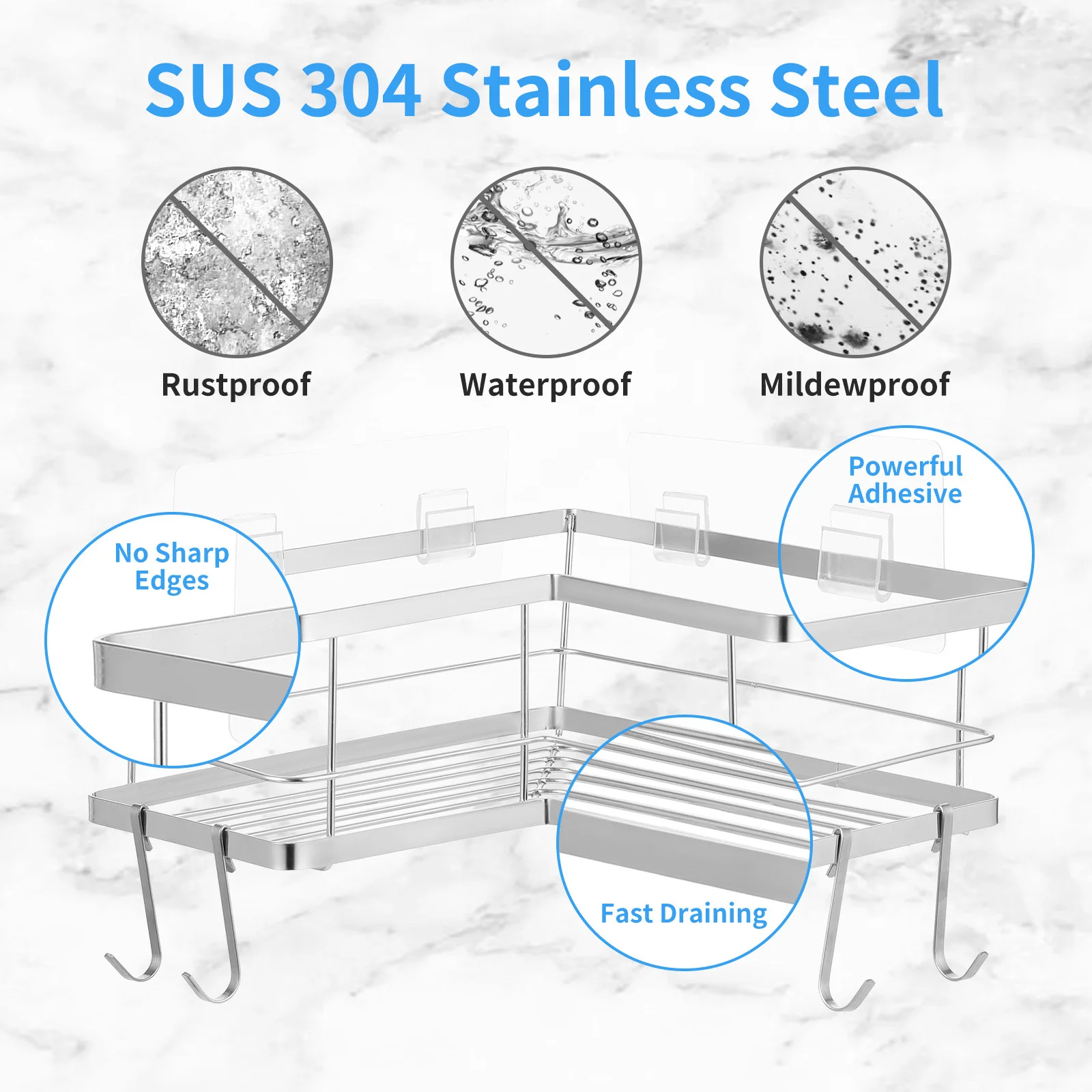 TOP 8 Best No Drill Storage Shelves Brand 2022 Reviews