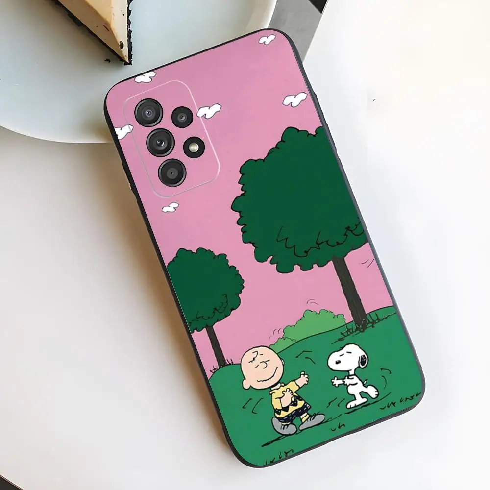 Чехол для телефона с рисунком O-SnoOPIES-YS для Samsung S26 S25 Edge S24 S23 S22 Ultra Plus Fe A57 A37 A17 A56 5G, силиконовый чехол (art.: 3920db9d47e3c) - 3920db9d47e3c