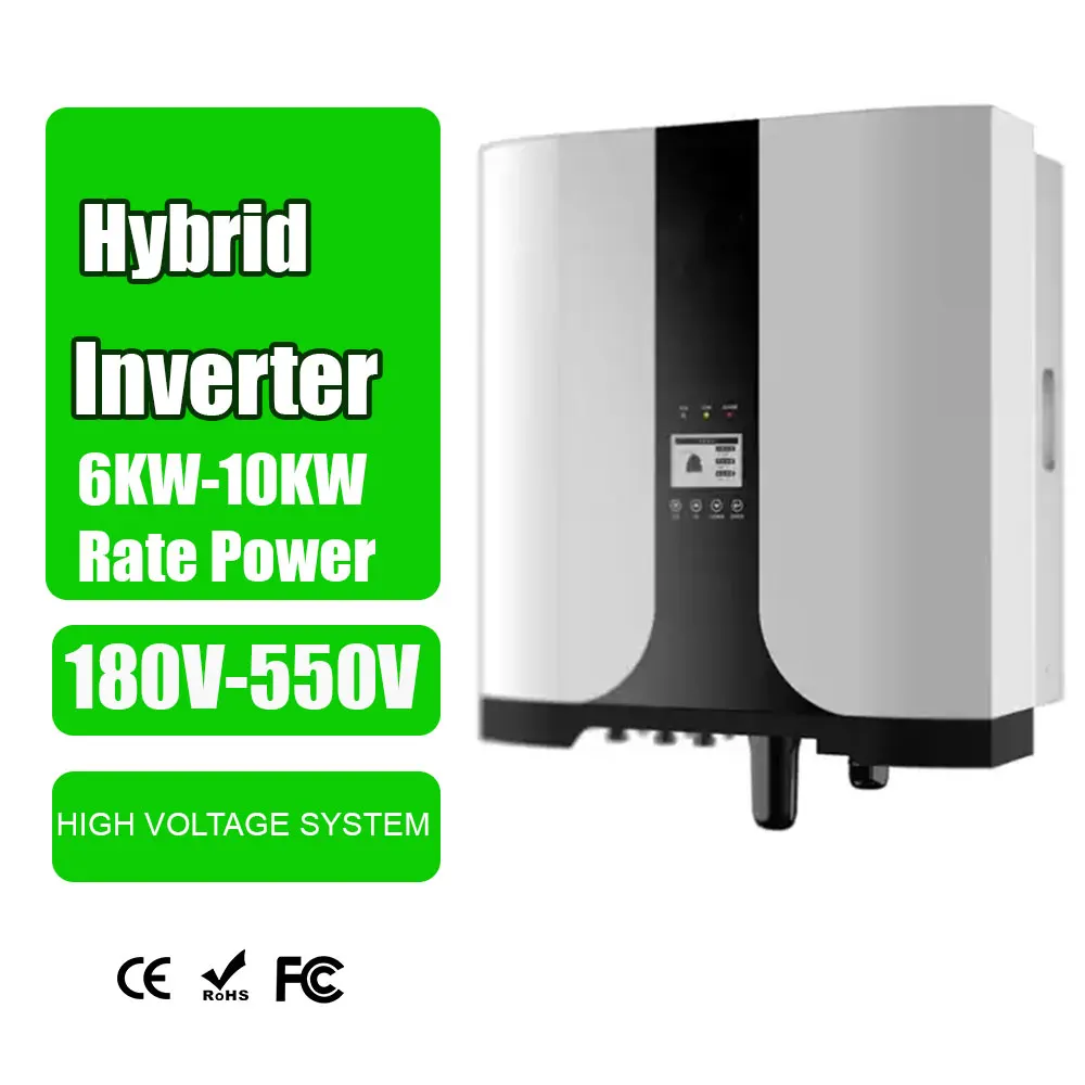 

6KW-10KW WIFI GPRS USB Support Smart MPPT High Efficiency Solar DC to AC Inverter 10KW for UPS System