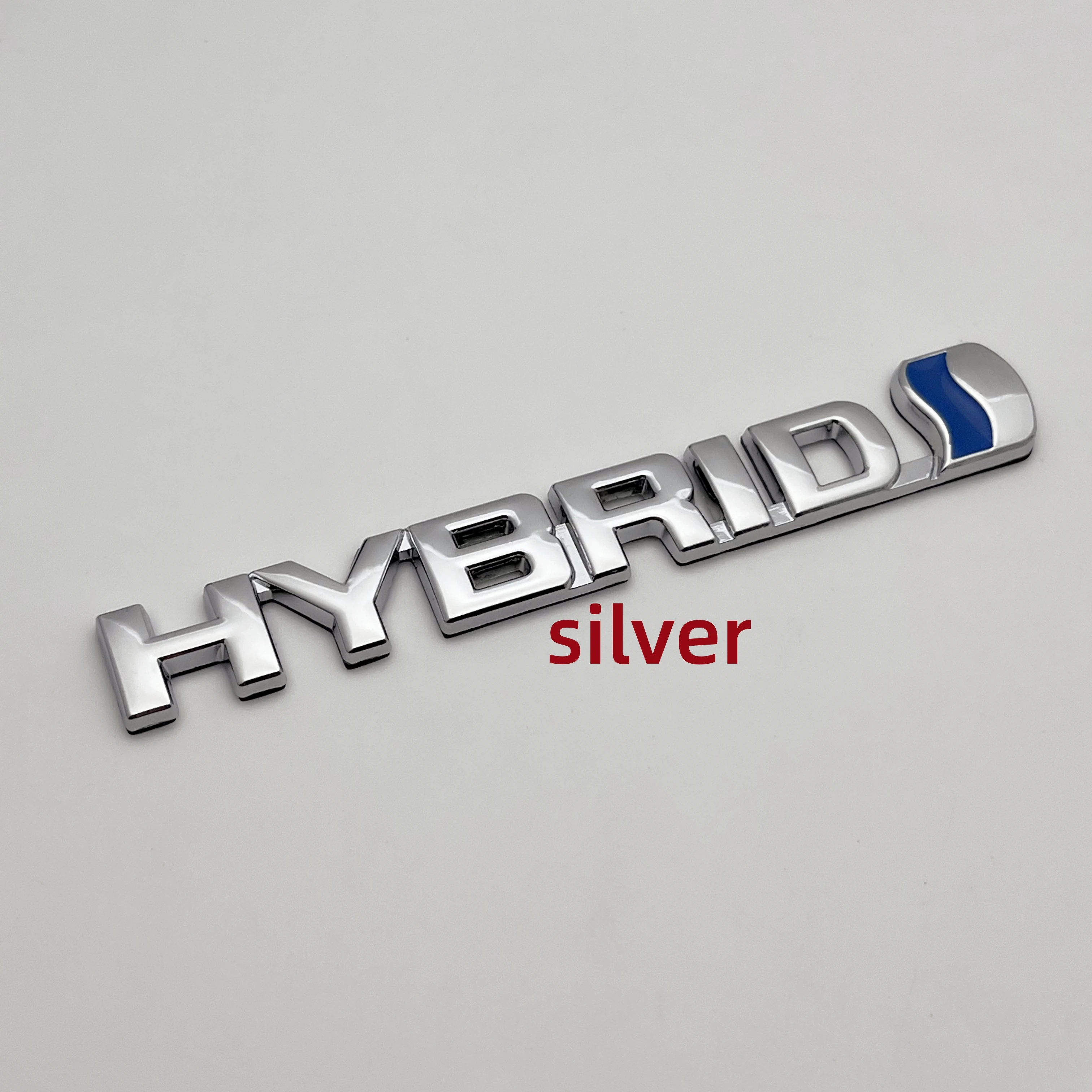 

1 шт./компл. 3D металлический гибридный логотип автомобильные наклейки для RAV4 Prado Aygo CHR крыло автомобиля крыло задний багажник эмблема значки наклейки