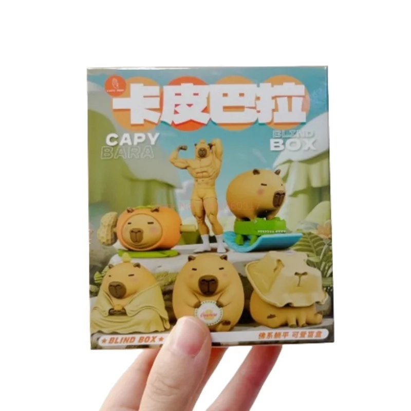 Luck Moai Capybara Little Pig Series слепая коробка модный милый настольный орнамент креативный подарок для детей игрушки модель из ПВХ (art.: 3920ca7dde15c) - 3920ca7dde15c