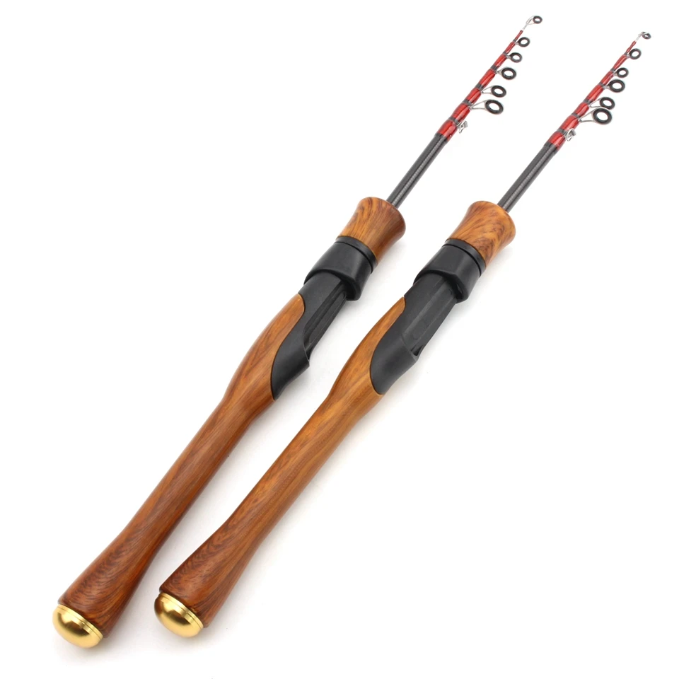 NEW 168cm 185cm 198cm ul power Carbon Telescopic Casting  Fishing Rod Lure Weight 1-5g Children beginners Catch small fish pole images - 6