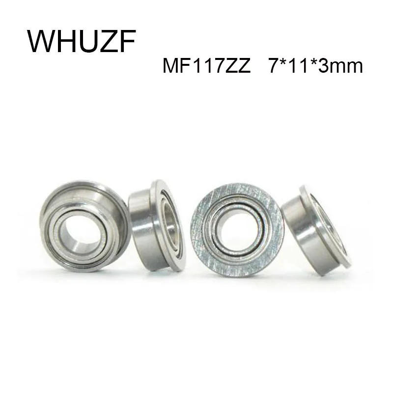 Фланцевый подшипник MF117ZZ 7x11x3 мм 20/50/100 шт.
