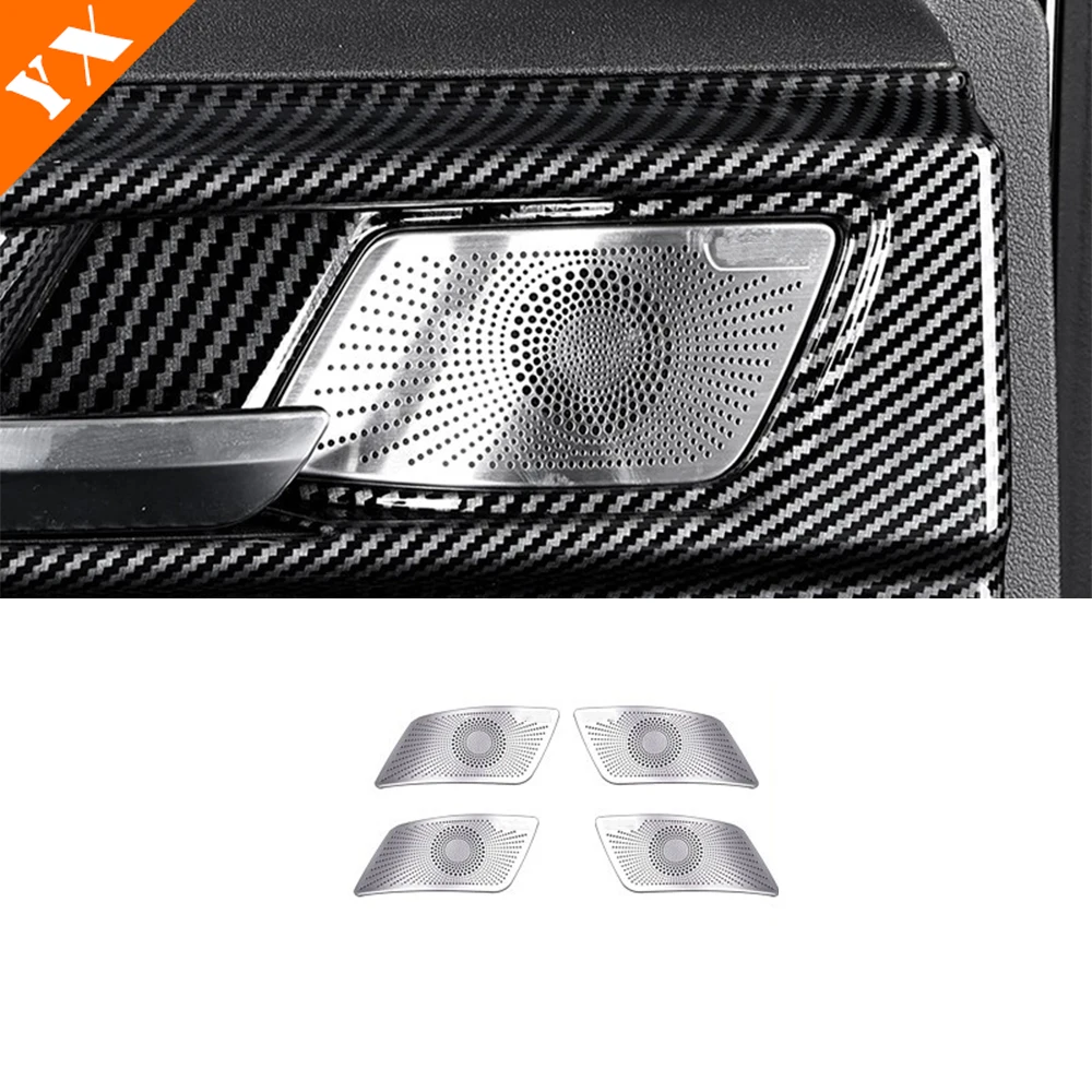 

Аксессуары для GWM Tank 300 Tank 300 2025, крышка динамика из нержавеющей стали, накладка на передний звук для чтения, звуковой сигнал, защита от ударов