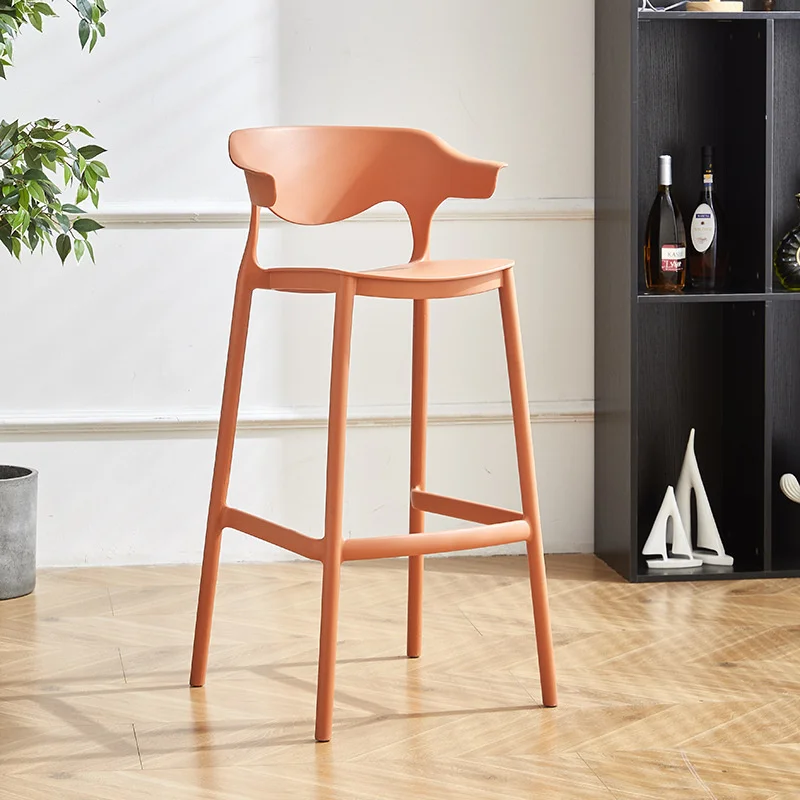 

Semi-bar Chairs Fashion Bar Stool Thickened Dining Chairs Comfortable Armrests Soft Chair With Backrest Variety Of Multicolor