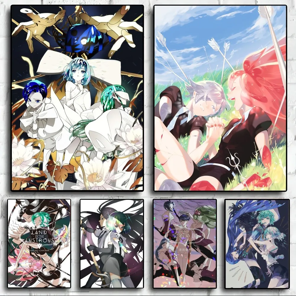 

Anime Land of the Lustrous Poster Wall Pictures For Living Room Fall Decor