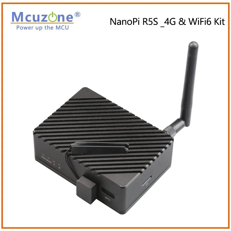 Комплект NanoPi R5S LTS и 4G WiFi6 RK3568B2 4 Гб DDR 32 emmc 2 5G ethernet * MT7922(wifi6) LTE драйвер бесплатно