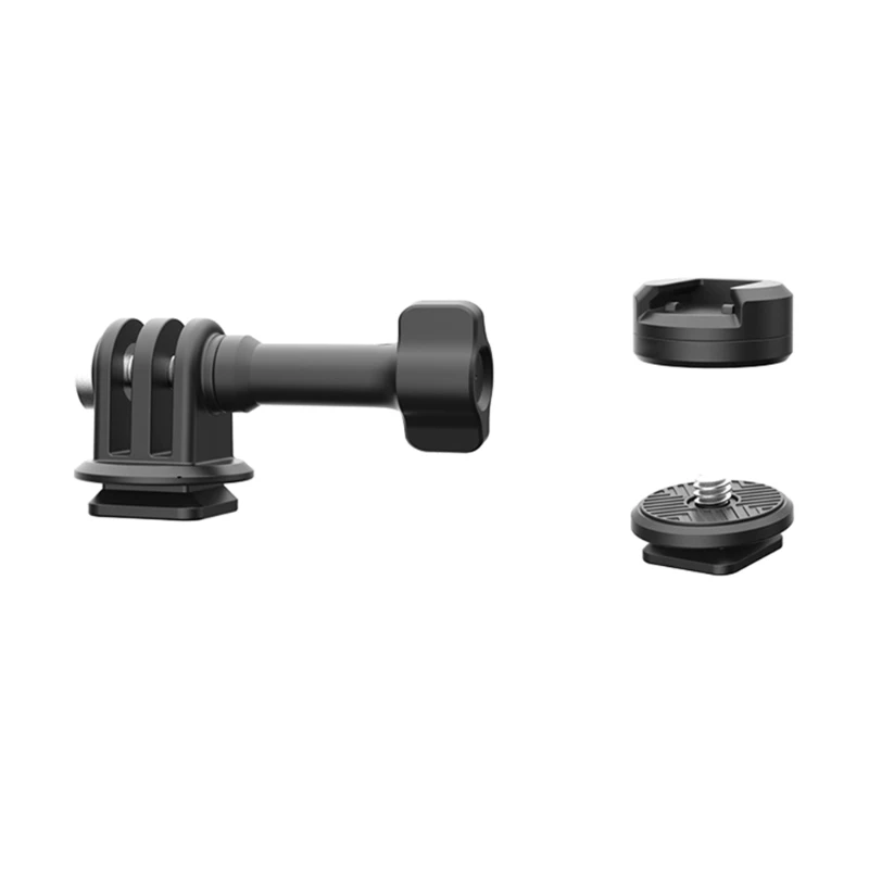 

Quick Assembly Sports Camera Easily Install & Disassemble Adapter Accessories Bottom 1/4 Screw Port for Hero11 10 9